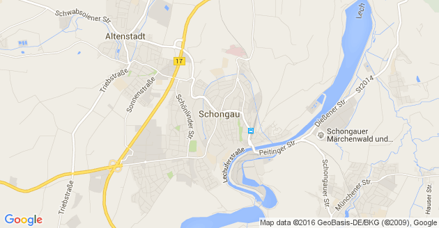 Karte Schongau