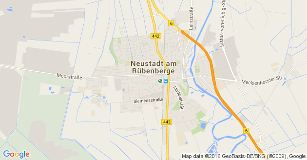 Karte Neustadt am Rübenberge