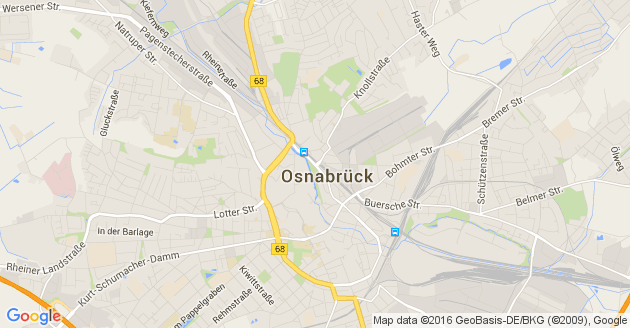 Karte Osnabrück              