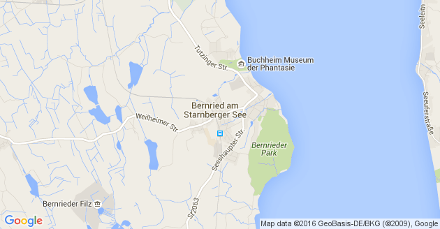 Karte Bernried am Starnberger See