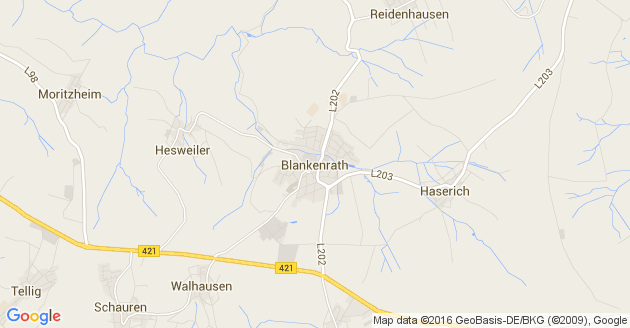 Karte Blankenrath