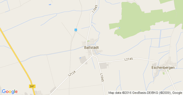 Karte Ballstädt