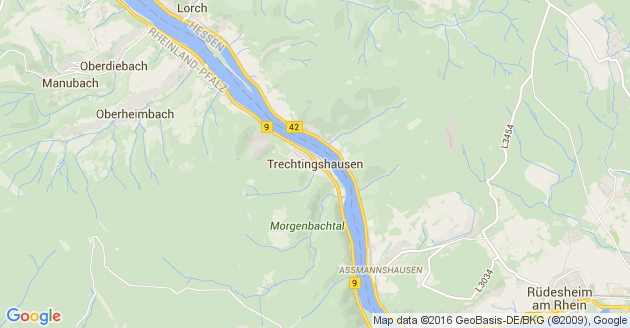 Karte Trechtingshausen