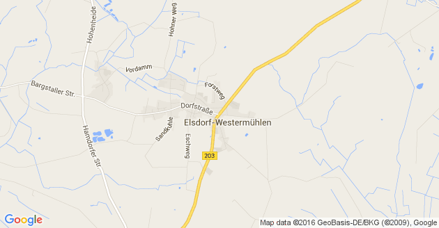 Karte Elsdorf Westermühlen