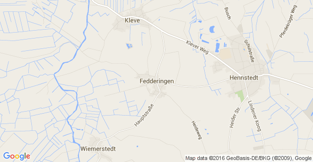 Karte Fedderingen