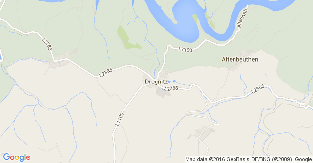 Karte Drognitz