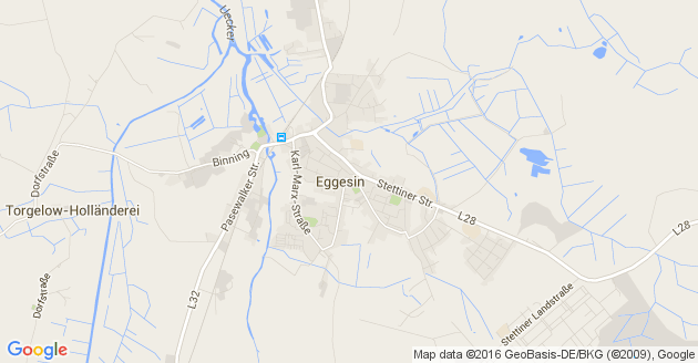 Karte Eggesin