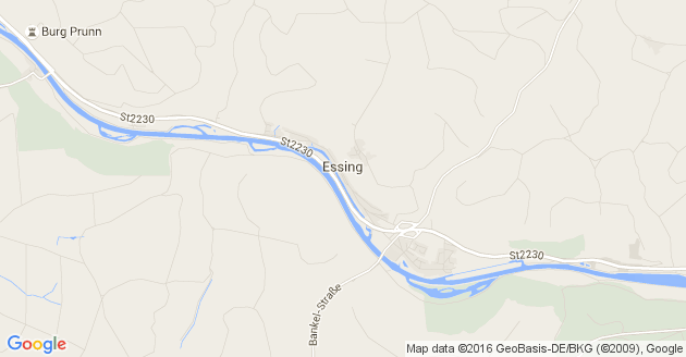 Karte Essing