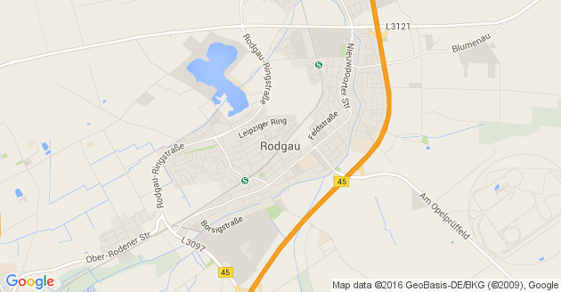 Karte Rodgau