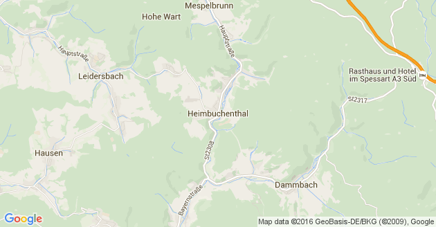 Karte Heimbuchenthal