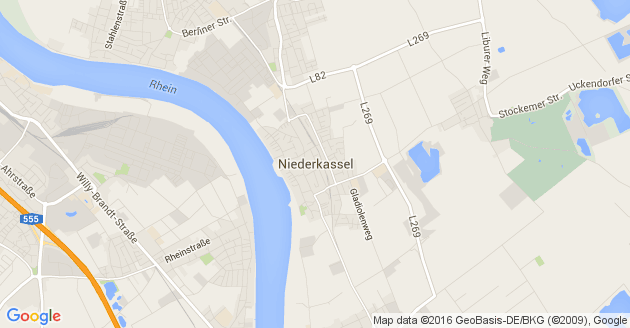 Karte Niederkassel