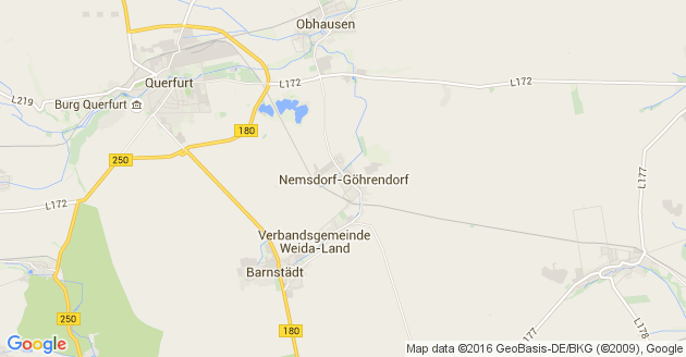 Karte Nemsdorf Göhrendorf