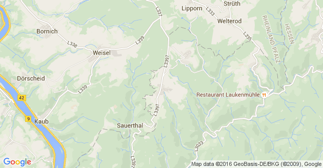 Karte Reitzenhain im Taunus