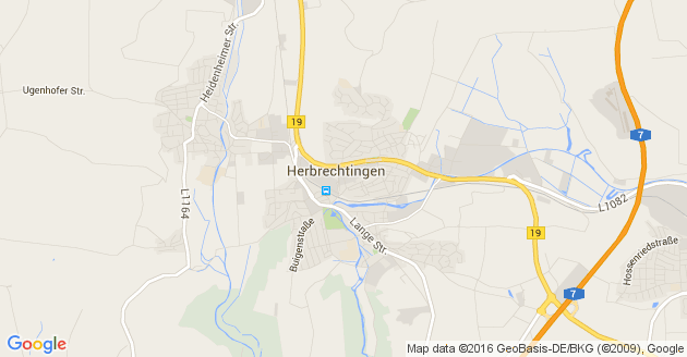 Karte Herbrechtingen