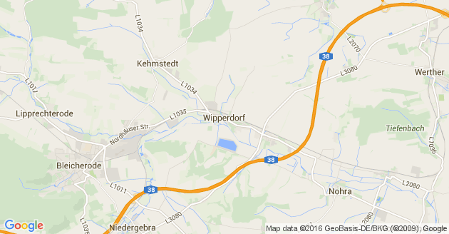 Karte Wipperdorf