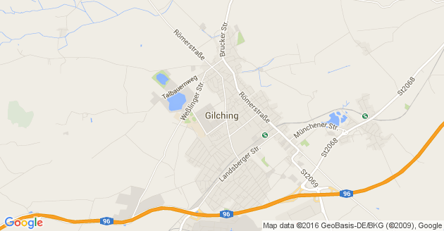 Karte Gilching
