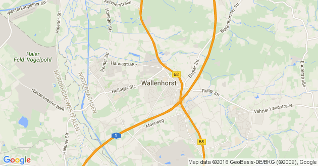 Karte Wallenhorst