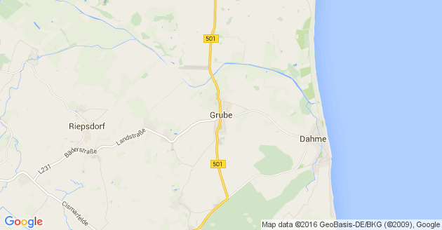 Karte Grube in Holstein