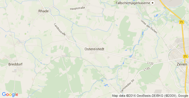 Karte Ostereistedt