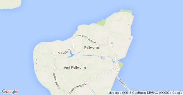 Karte Pellworm