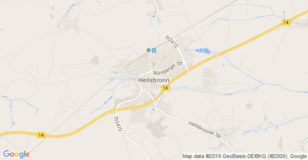 Karte Heilsbronn