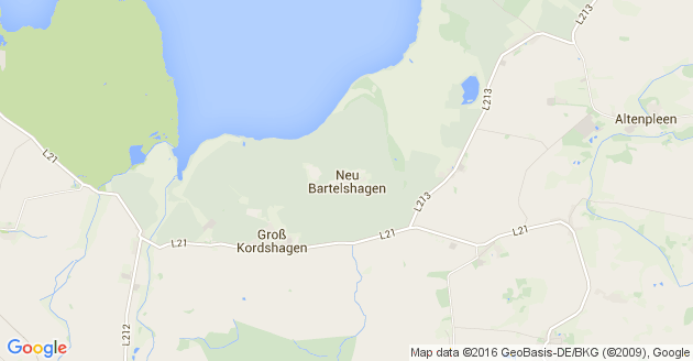 Karte Neu Bartelshagen