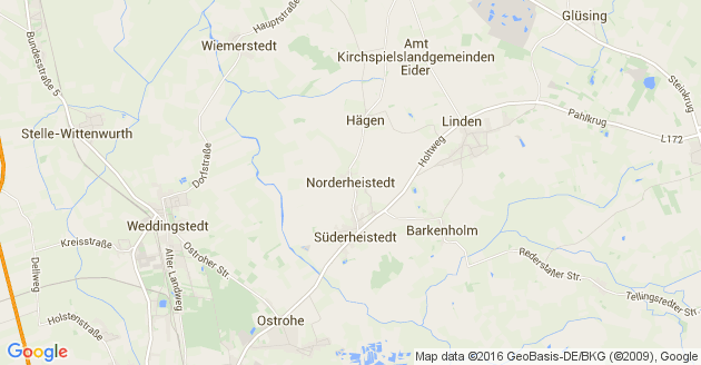 Karte Norderheistedt