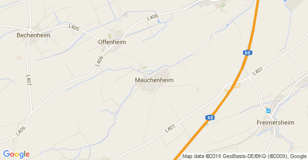 Karte Mauchenheim