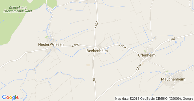 Karte Bechenheim