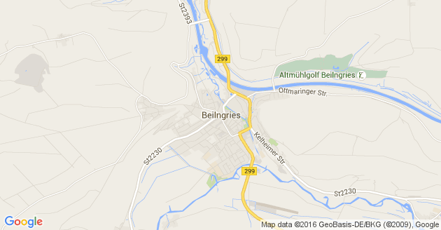 Karte Beilngries