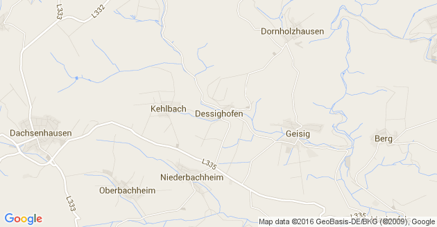 Karte Dessighofen
