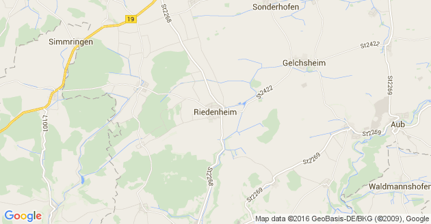 Karte Riedenheim