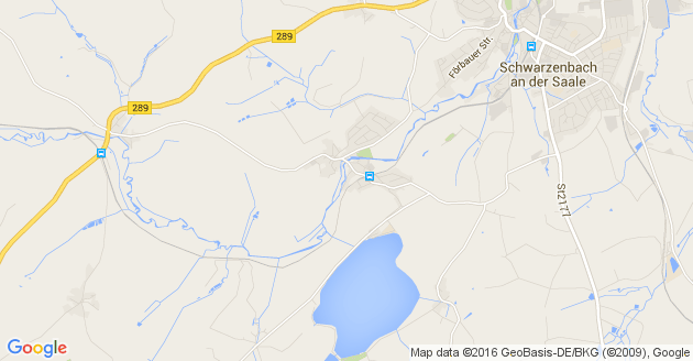 Karte Hof an der Saale       