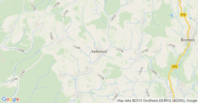 Karte Kefenrod               