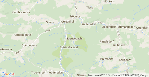 Karte Meusebach
