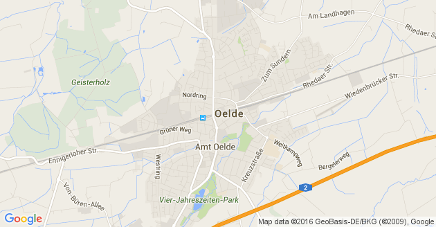 Karte Oelde