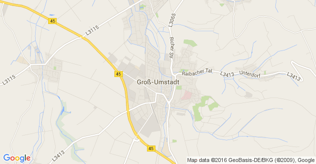 Karte Groß Umstadt