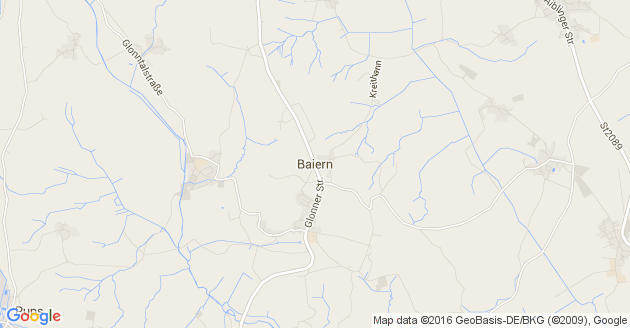 Karte Baiern Kreis Ebersberg in Oberbayern