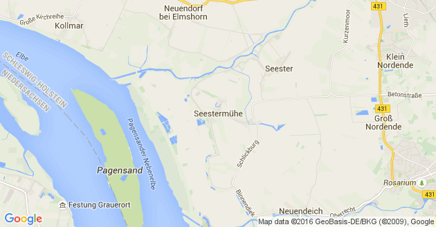 Karte Seestermühe