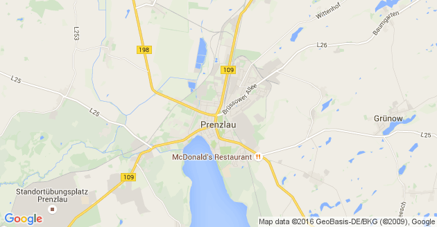 Karte Göritz bei Prenzlau