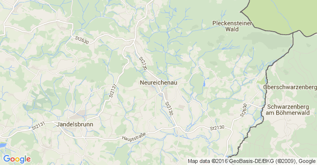 Karte Neureichenau