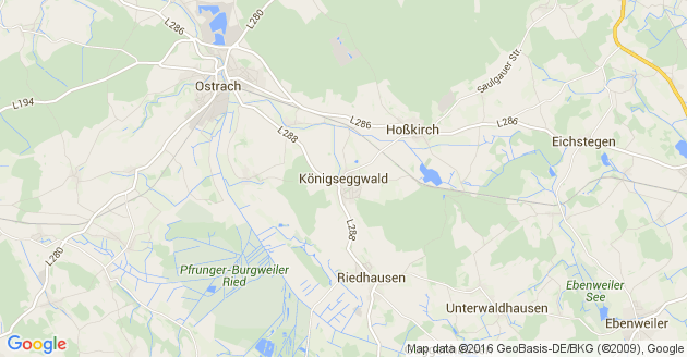 Karte Königseggwald