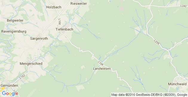 Karte Winterbach im Soonwald