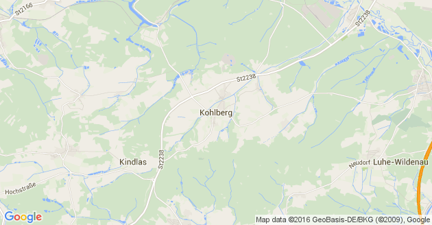 Karte Kohlberg in der Oberpfalz