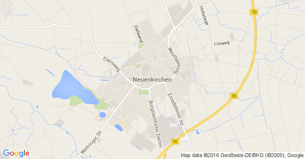 Karte Neuenkirchen Kreis Steinfurt