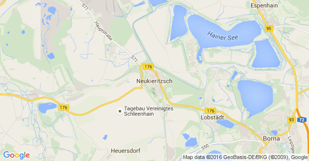 Karte Neukieritzsch