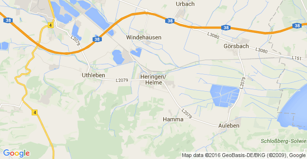 Karte Heringen Helme