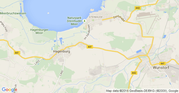 Karte Haste bei Wunstorf