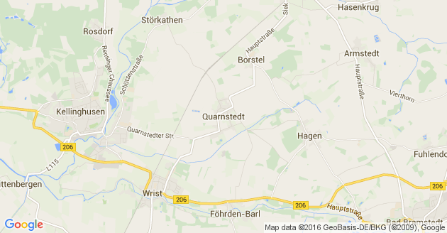 Karte Quarnstedt