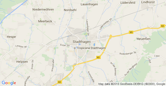Karte Stadthagen